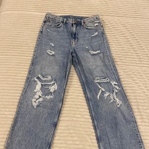 H&M 'loose straight' jeans